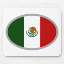 Mexican Flag! Cool Design! Mousepads