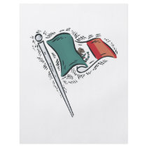 Mexican Flag Full Color Flyer