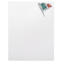 Mexican Flag Letterhead