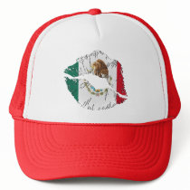 Mexican Flag Lips hats by LipAction Mexican Flag Lips hats