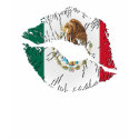 Mexican Flag Lips t-shirts