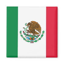 Mexican Flag magnets by DejaVu_Images Mexican Flag magnets