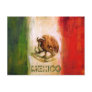 MEXICAN FLAG - MEXICO STYLE POSTCARD