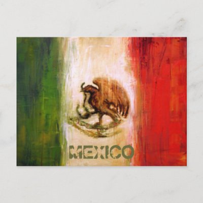 blank mexico flag