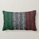 Mexican Flag of Paperclips pillows