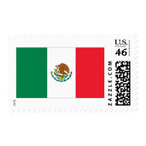 Mexican Flag Postage Stamps