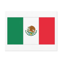Mexican Flag postcards by worldflagtshirts Mexican Flag postcards