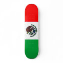 Mexican Flag Skateboard