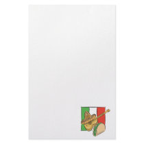 Mexican Flag Customized Stationery