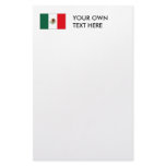 Mexican Flag T-shirts and Gifts Customized Stationery