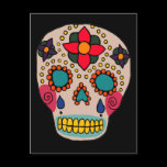 Mexican Folk Art Sugar Skull Post Cards