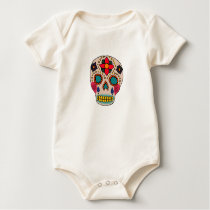 Mexican Folk Art Sugar Skull t-shirts