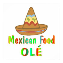 Mexican Food Poster posters by TLArnold2 Mexican Food Poster posters