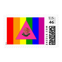 Mexican Gay Pride Flag Stamps