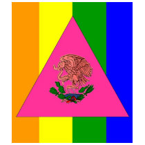 Mexican Gay Pride Flag t-shirts by markthaler Mexican Gay Pride Flag t-shirts
