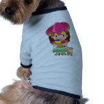 Mexican Girl and Dog Dog Tee Shirt