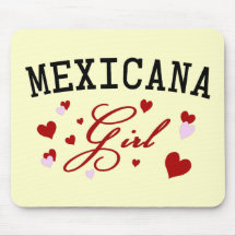 Mexican Girl Mouse Pad