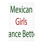 Mexican Girls Dance Better Personalized Stationery