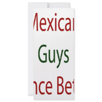 Mexican Guys Dance Better rack cards by Supernova23 Mexican Guys Dance Better rack cards