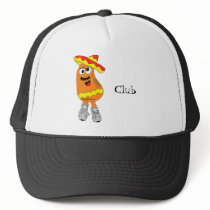 Mexican Jumping Bean Cartoon Hat by zooogle Mexican Jumping Bean Cartoon Hat
