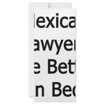 Mexican Lawyers Are Better In Bed rack cards