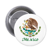 Mexican National Seal buttons
