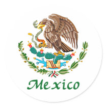 Mexican National Seal stickers