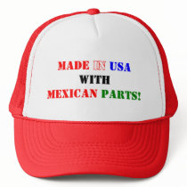 MEXICAN PARTS MESH HATS