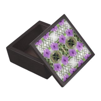 Mexican Petunias and Latticework Premium Gift Box