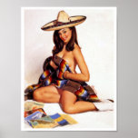Mexican Pin Up Posters