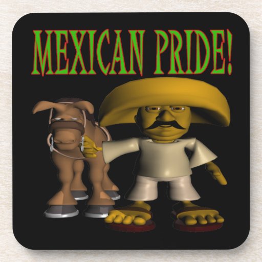 Mexican Pride Beverage Coaster
