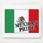 Mexican Pride Flag mousepads