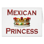 Mexican Princess Card