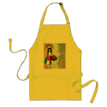 Mexican Recipe Aprons - Mole - Spanish