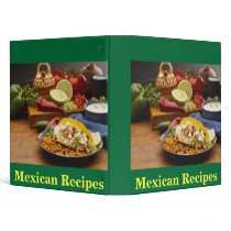 Mexican Recipes binders by DorkaReyes Mexican Recipes binders