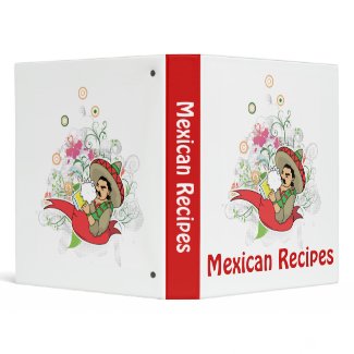 mexican recipes binder