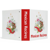 Mexican Recipes Binder