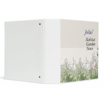Mexican Sage Habitat Avery Binder by farmer77 Mexican Sage Habitat Avery Binder