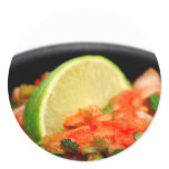 Mexican Salsa Round Sticker