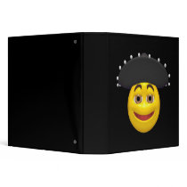 Mexican Smiley Vinyl Binders