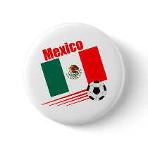 Mexican Soccer Team Buttons button