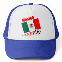 Mexican Soccer Team Mesh Hat hat