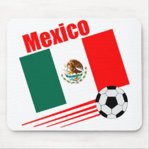 Mexican Soccer Team Mouse Pads