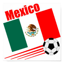 Mexican Soccer Team Poster