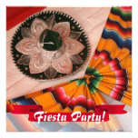 Mexican Sombrero Fiesta Party Invitation