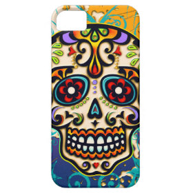 Mexican Sugar Skull, Day of the Dead iPhone 5 Covers