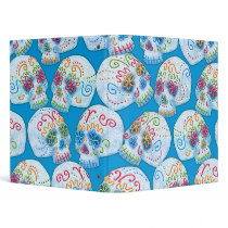 Mexican Sugar Skulls Binder
