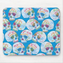 Mexican Sugar Skulls mousepads