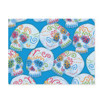 Mexican Sugar Skulls Postcards