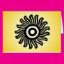 Mexican Sun Motif Card